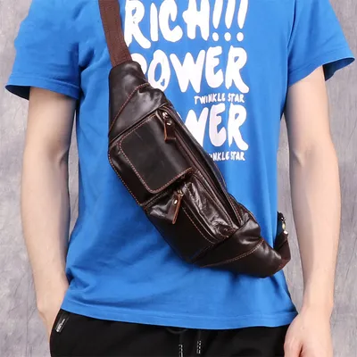 Multi Functional One Shoulder Crossbody Waist Bag