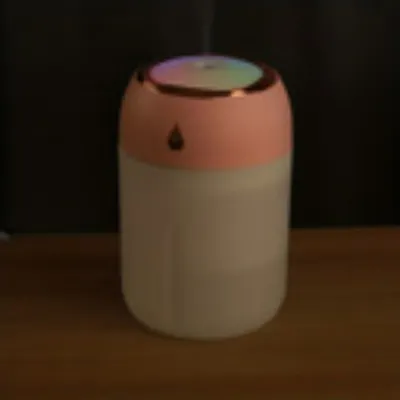 Portable Mini  Humidifier, 220ml,Small Cool Mist Humidifier, USB Personal Desktop Humidifier For Bedroom Travel Office Home Random Colors