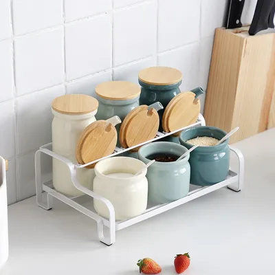 Creative Nordic Kitchen Seasoning Pot Household Ceramics