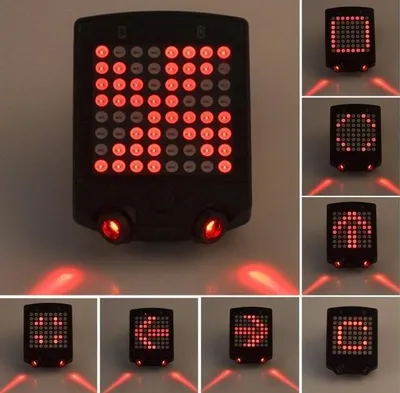 ضوء إشارة الدراجة LED