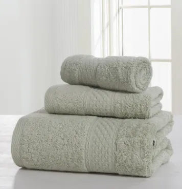 Cotton soft double-sided thickening towel skin-friendly bath towel beauty salon bathrobe bath towel set