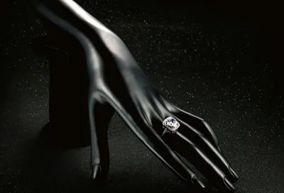 European and American fashion jewelry plated rose gold micro-inlaid yellow zircon women's ring