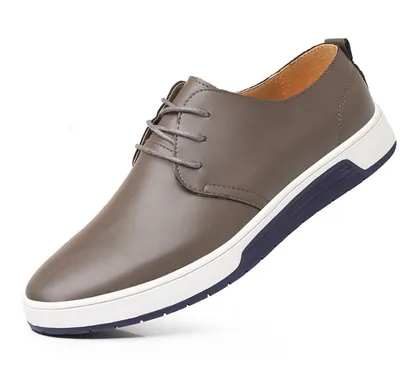 Leather Shoes Men's Business Formal Workwear Shoes Black Trendy Soft Shoes