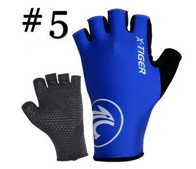 X-Tiger Women Anti-sweat Cycling Socks Finger Gloves Sports Bicycle Gloves Anti-slip Anti-shock Bicycle Glove 6 Colors