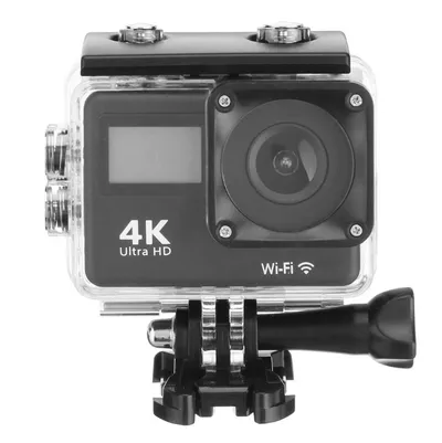 شاشة مزدوجة 4K HD مع كاميرا متحركة تعمل بالواي فاي