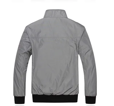 Autumn and winter men's casual business large size jacket loose coat windbreaker cross-border factory direct sales