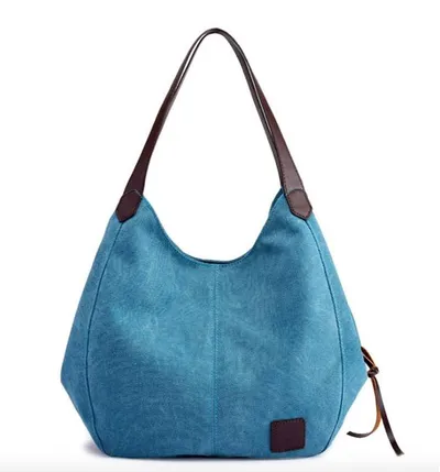 The Traveler Canvas Shoulder Tote
