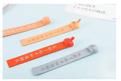 Keji Ass Bookmark Creative Animal Ass Series Cute Student Supplies Stationery Gifts Anime Bookmark