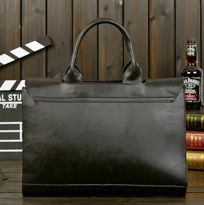 Shoulder slung computer briefcase