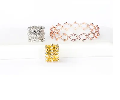 The magic ring magic ring bracelet Korean version of the telescopic ring change bracelets bracelets couple models a dual-use vibrato