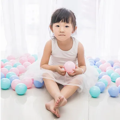 Eco-Friendly Colorful Ball Pits Soft Plastic Ocean Ball Transparent Water Ocean Wave Ball