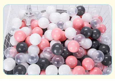 Eco-Friendly Colorful Ball Pits Soft Plastic Ocean Ball Transparent Water Ocean Wave Ball