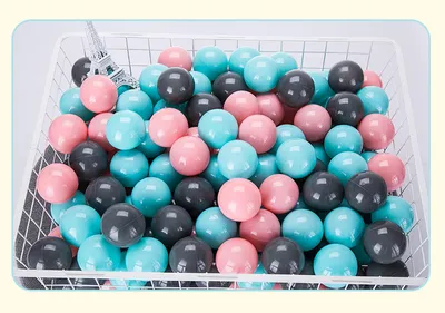 Eco-Friendly Colorful Ball Pits Soft Plastic Ocean Ball Transparent Water Ocean Wave Ball