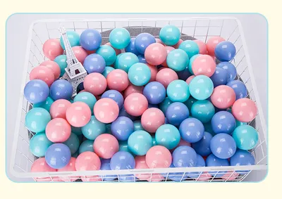 Eco-Friendly Colorful Ball Pits Soft Plastic Ocean Ball Transparent Water Ocean Wave Ball