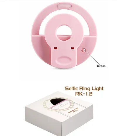 Mobile phone fill light USB charging model rk12 mobile phone self-timer beauty fill light