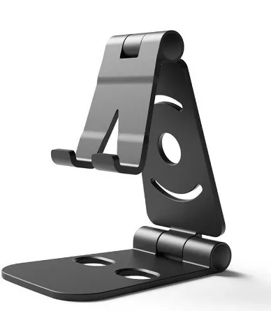 Simple and generous mobile phone desktop lazy bracket bed multi-function universal live video simple folding bracket