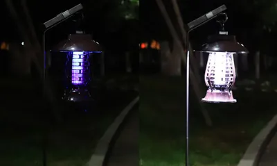Cross-border dedicated solar mosquito lamp insecticidal lamp mosquito recharge garden outdoor electronic mosquito repellent mosquito lamp genuine