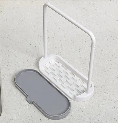 Kitchen countertop storage rack rag dishcloth