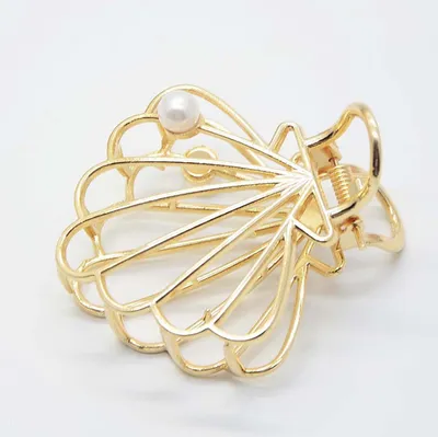 Minimalist wind metal clip hair clip