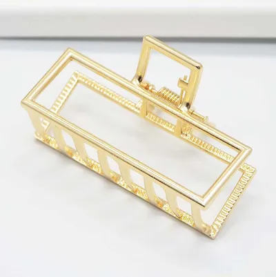 Minimalist wind metal clip hair clip