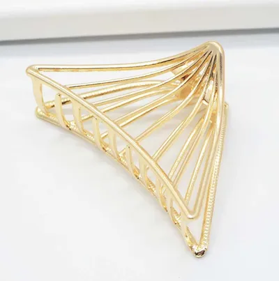 Minimalist wind metal clip hair clip