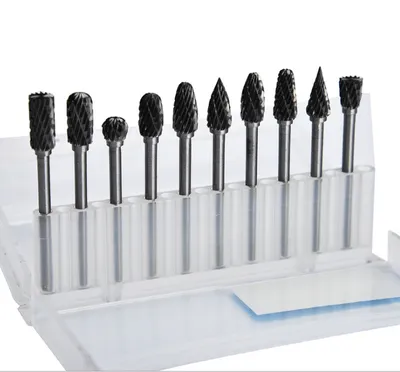 Steel Carbide Rotary Burr Set