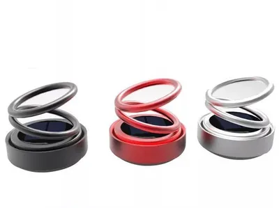 Solar Auto Rotation Car Air Freshener Perfume Seat