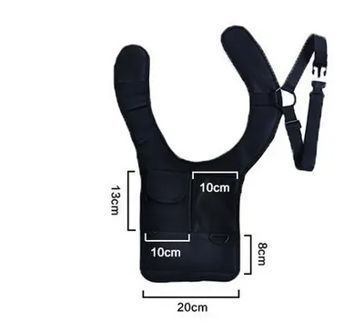 Portable shoulder underarm bag