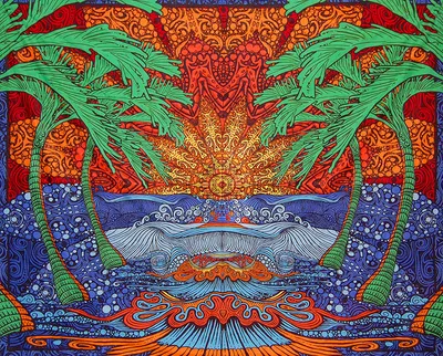 Printed tapestry