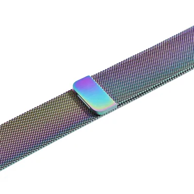 Metal mesh magnetic watch strap