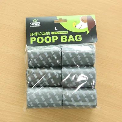 Dog Pet Travel Foldable Pooper Scooper With 1 Roll Decomposable bags Poop Scoop