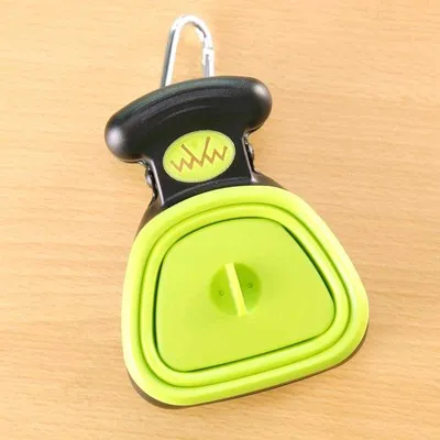 Dog Pet Travel Foldable Pooper Scooper With 1 Roll Decomposable bags Poop Scoop