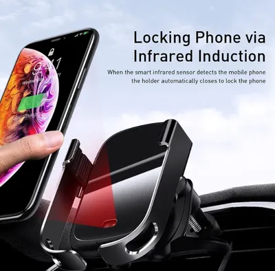 Electric bracket wireless charging intelligent infrared sensor