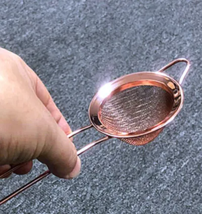 A twill oil grid kitchen oil filter strainer fishing Soybean Milk nest 201 stainless steel net flour