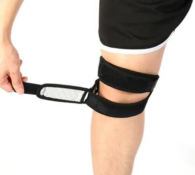Professional Patella Band Sports Knee Support Shock Absorbing Compression Leggings