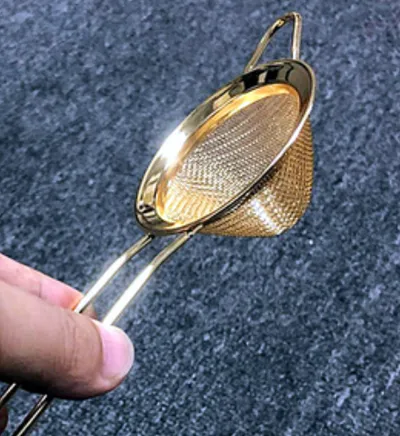 A twill oil grid kitchen oil filter strainer fishing Soybean Milk nest 201 stainless steel net flour