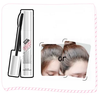 Broken hair fixed shaping rod