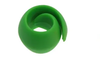 Sewing thread card clip