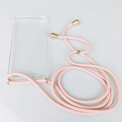 Compatible with Apple , Lanyard phone case