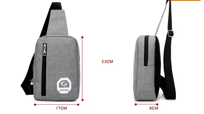 Men's diagonal package