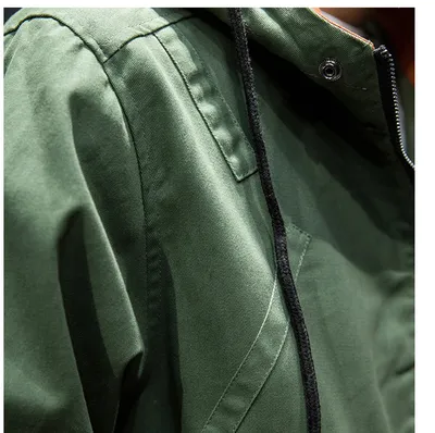 Hooded colorblock jacket