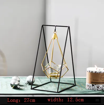 Light luxury candle holder
