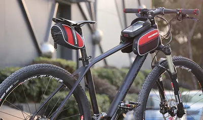 Bicycle bag tail bag seat tube bag large capacity