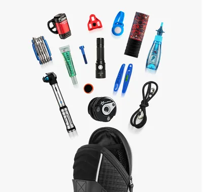Bicycle bag tail bag seat tube bag large capacity