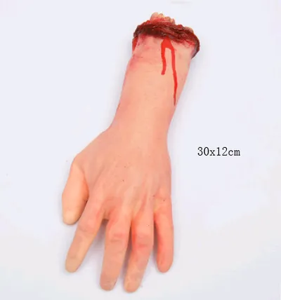 Artificial Blood Hand Horror Broken Four Fingers