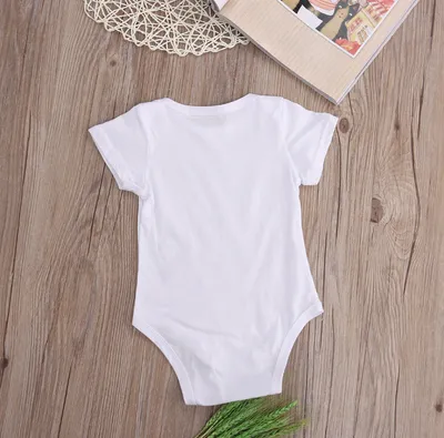 ملابس أطفال رضع جديدة من ماركة Boy Clothes، ملابس أطفال رضع للبنات، بدلة نوم للأطفال الرضع، ملابس أطفال حديثي الولادة بتصميم "قلب أبي"، بدلات نوم للأطفال للجنسين