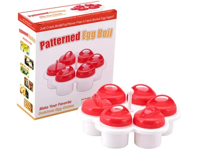 Egg Tools 6 Food Packaging Class Placstic Boiler Hard Soft Boiled Cooker Kitchen Tool