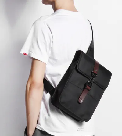 New Fan Zu chest bag men's Messenger bag men's shoulder bag diagonal shoulder bag men's backpack small casual fashion pockets sports
