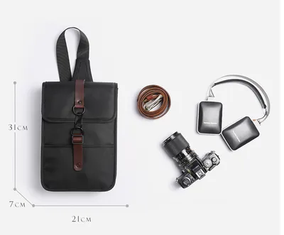 New Fan Zu chest bag men's Messenger bag men's shoulder bag diagonal shoulder bag men's backpack small casual fashion pockets sports