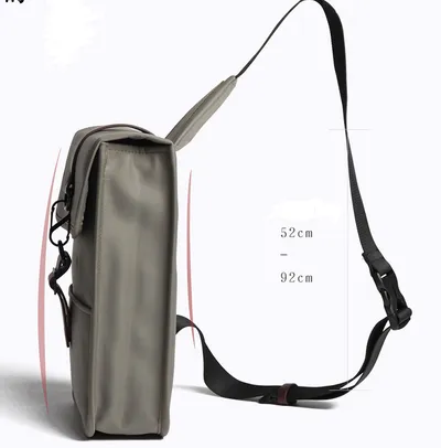 New Fan Zu chest bag men's Messenger bag men's shoulder bag diagonal shoulder bag men's backpack small casual fashion pockets sports